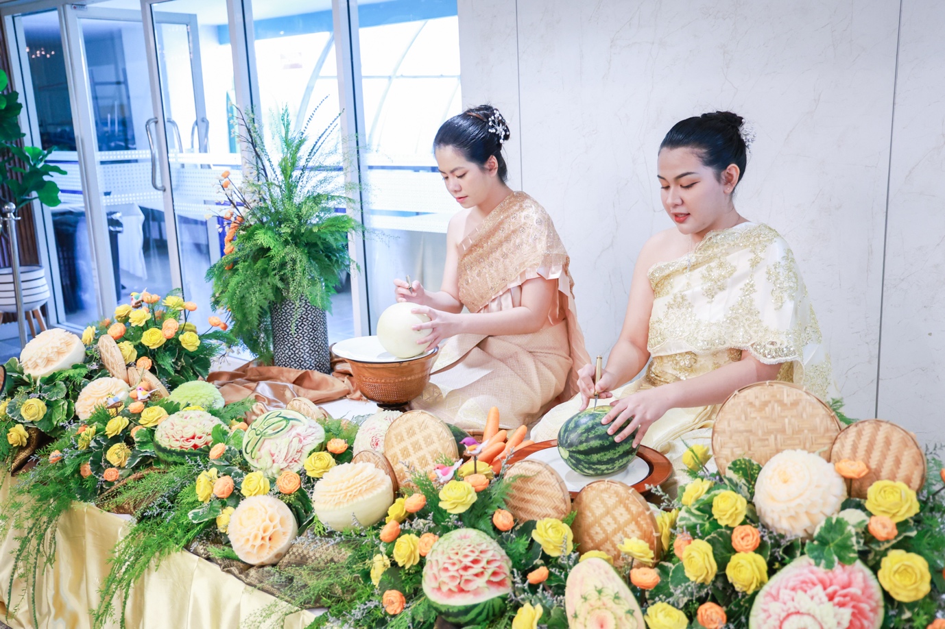 Women sitting next to each other

Description automatically generated